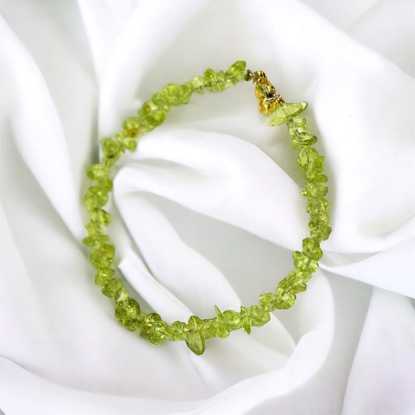 Sparkling Peridot Bracelet